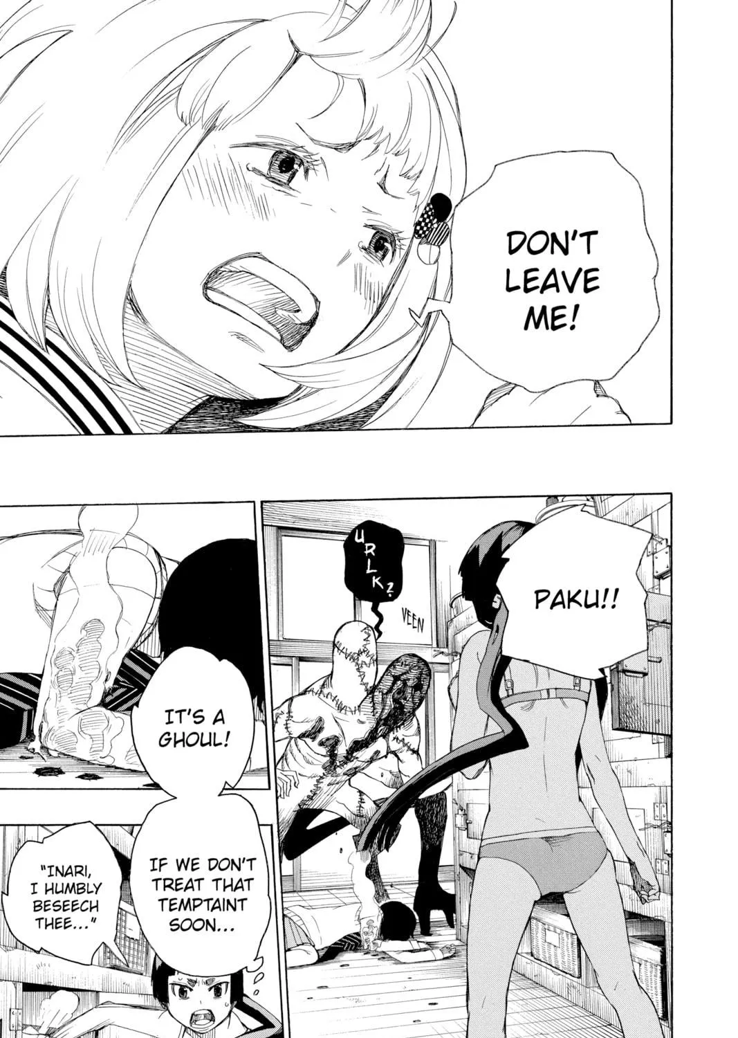 Read Blue Exorcist chapter 5 image 64 on Lezhin