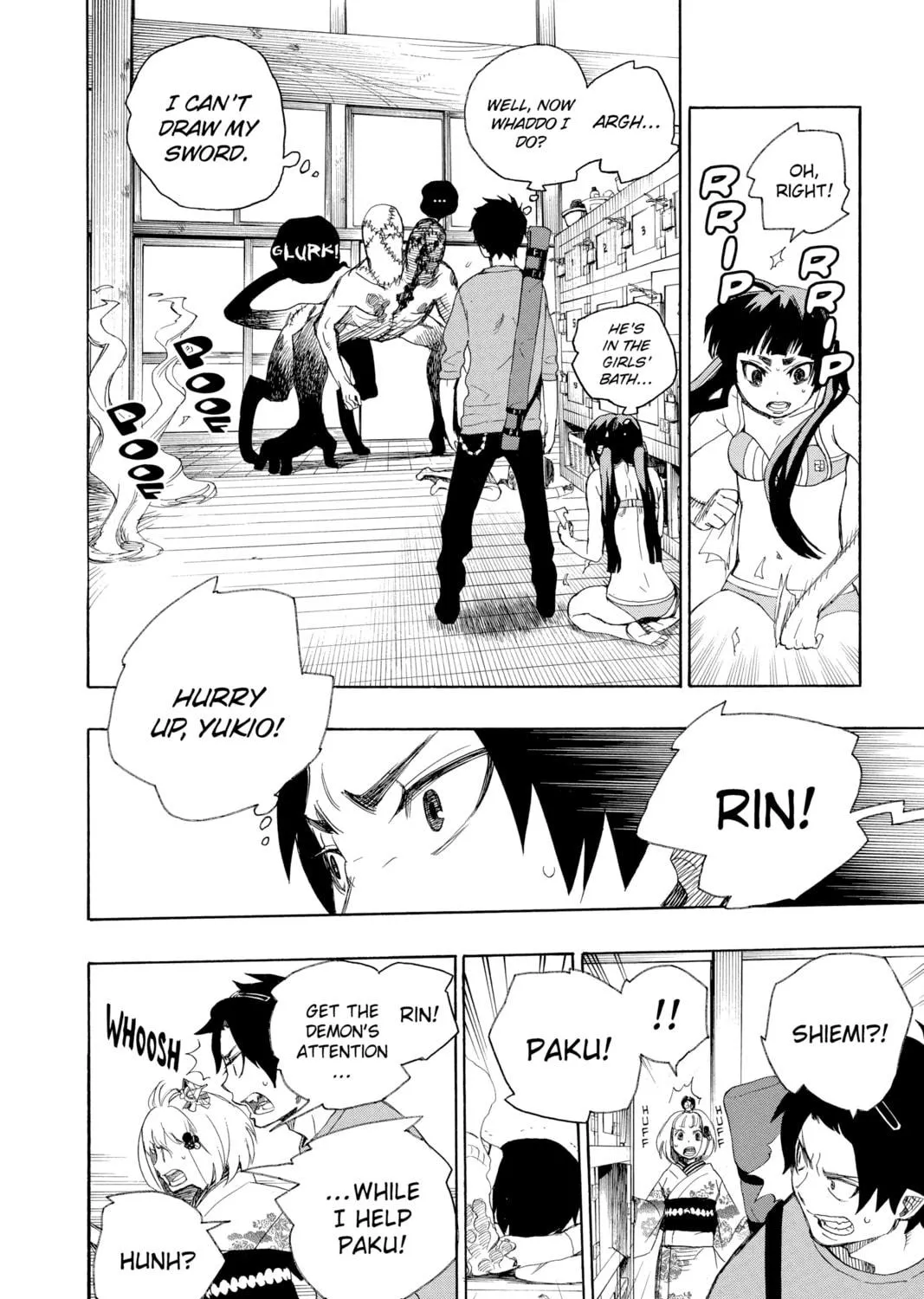 Read Blue Exorcist chapter 5 image 70 on Lezhin
