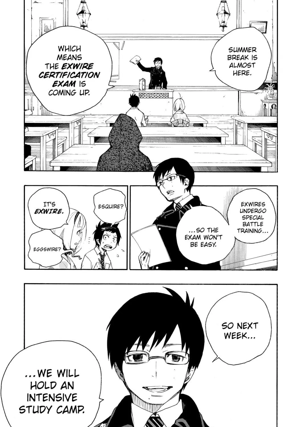 Read Blue Exorcist chapter 5 image 8 on Lezhin