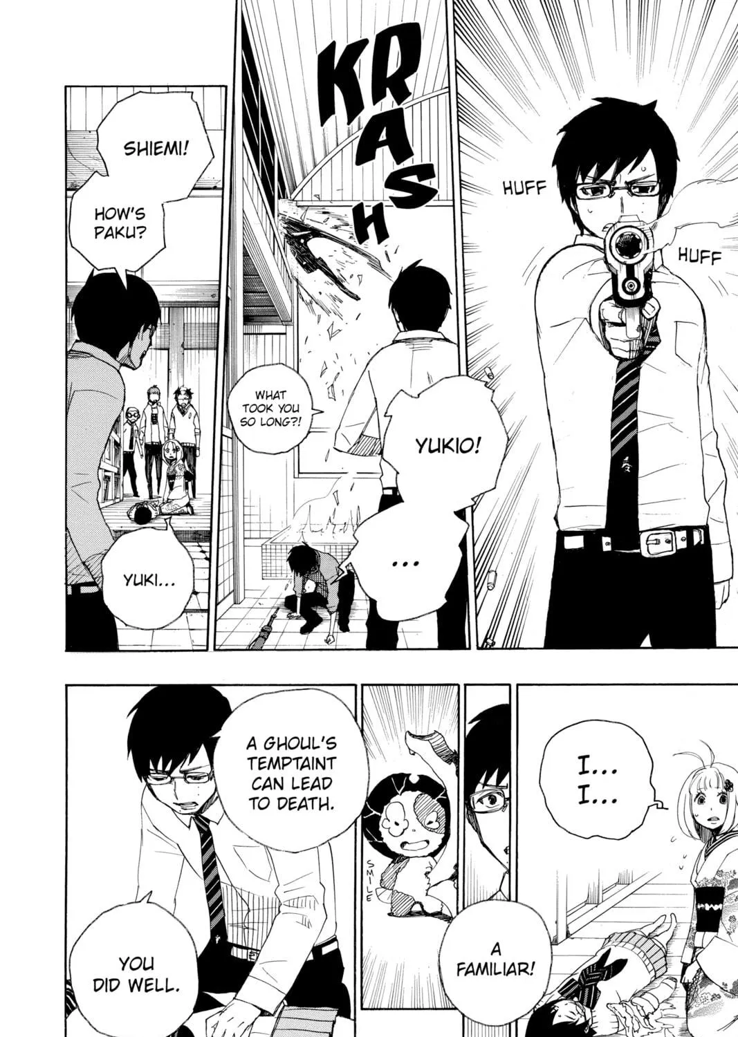 Read Blue Exorcist chapter 5 image 82 on Lezhin