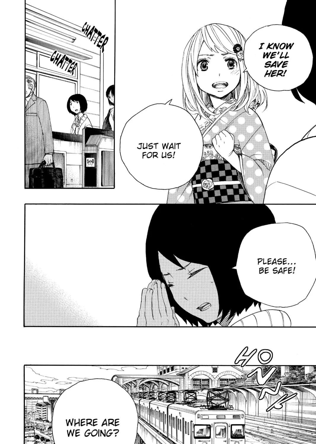 Read Blue Exorcist chapter 50 image 14 on Lezhin