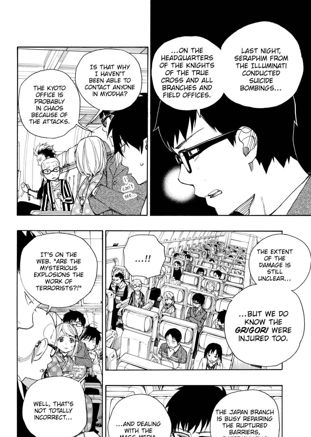 Read Blue Exorcist chapter 50 image 22 on Lezhin