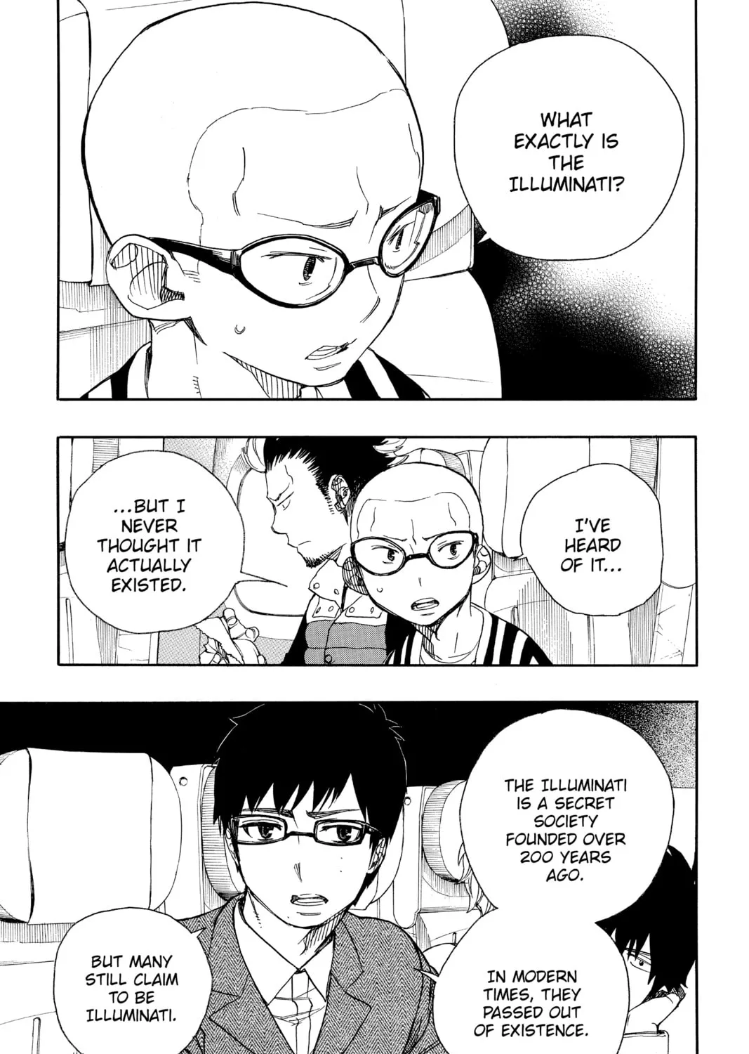 Read Blue Exorcist chapter 50 image 24 on Lezhin