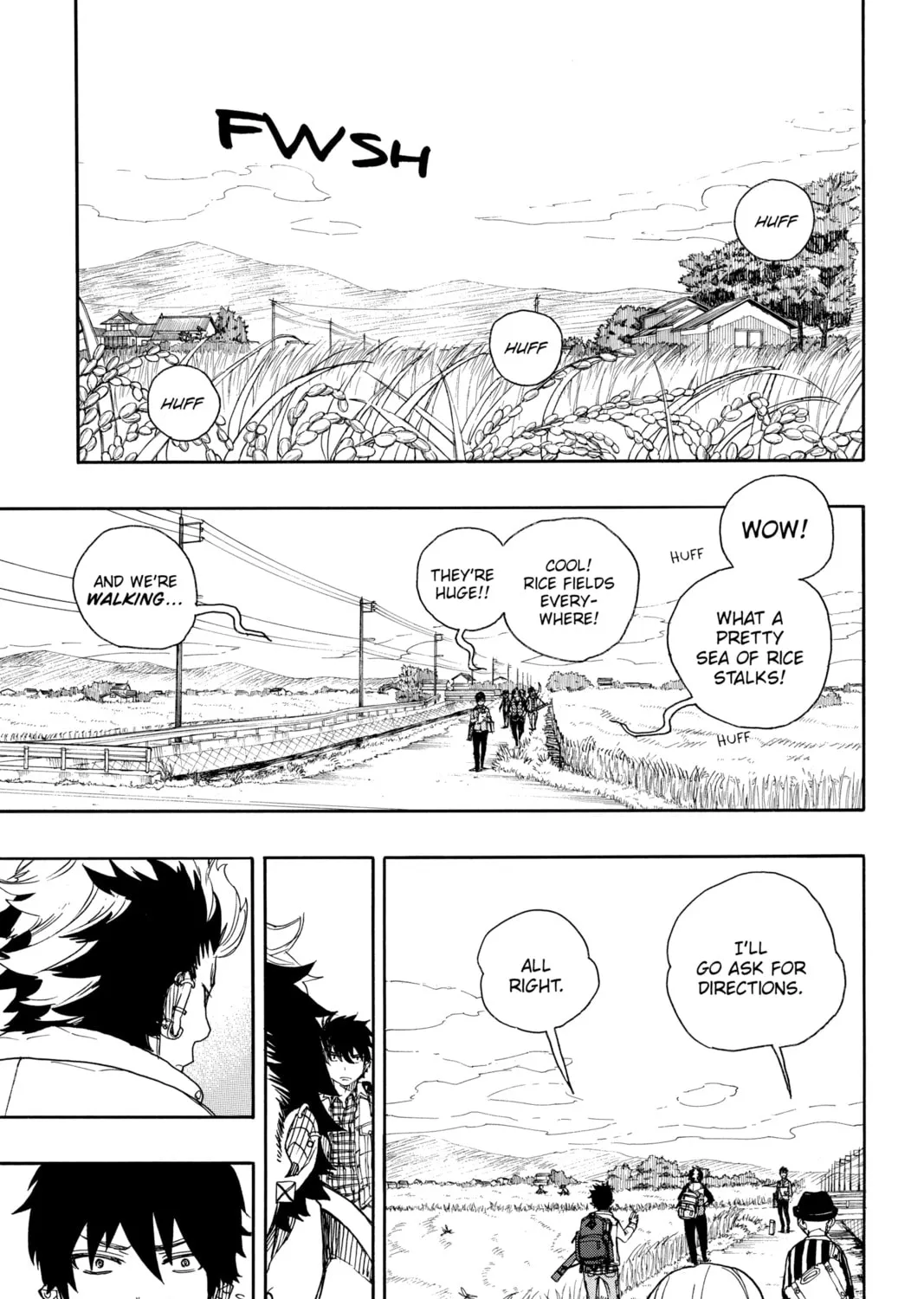 Read Blue Exorcist chapter 50 image 36 on Lezhin