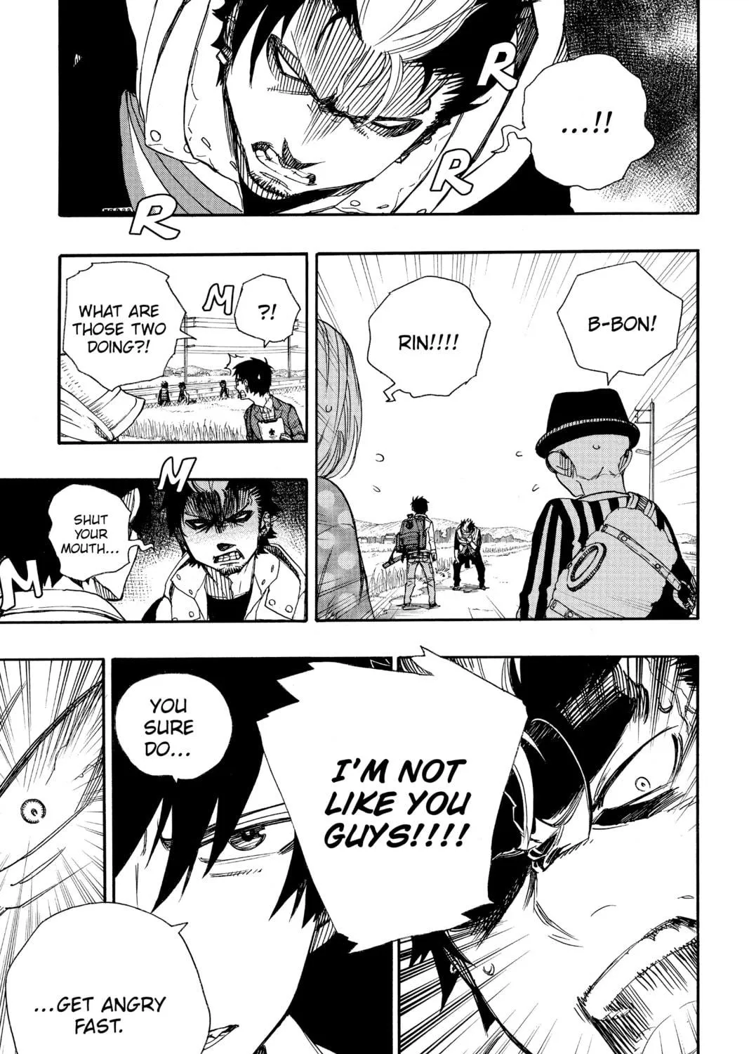 Read Blue Exorcist chapter 50 image 40 on Lezhin