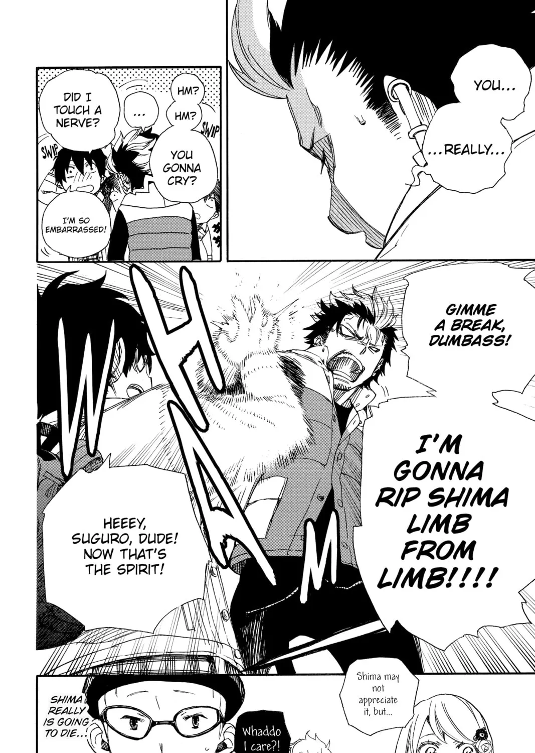 Read Blue Exorcist chapter 50 image 50 on Lezhin