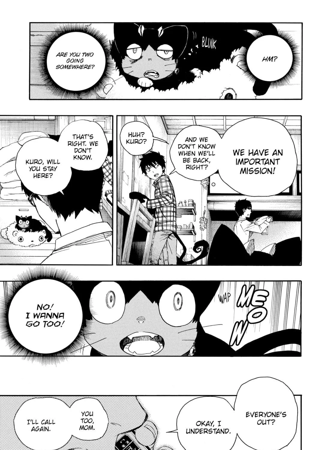 Read Blue Exorcist chapter 50 image 8 on Lezhin