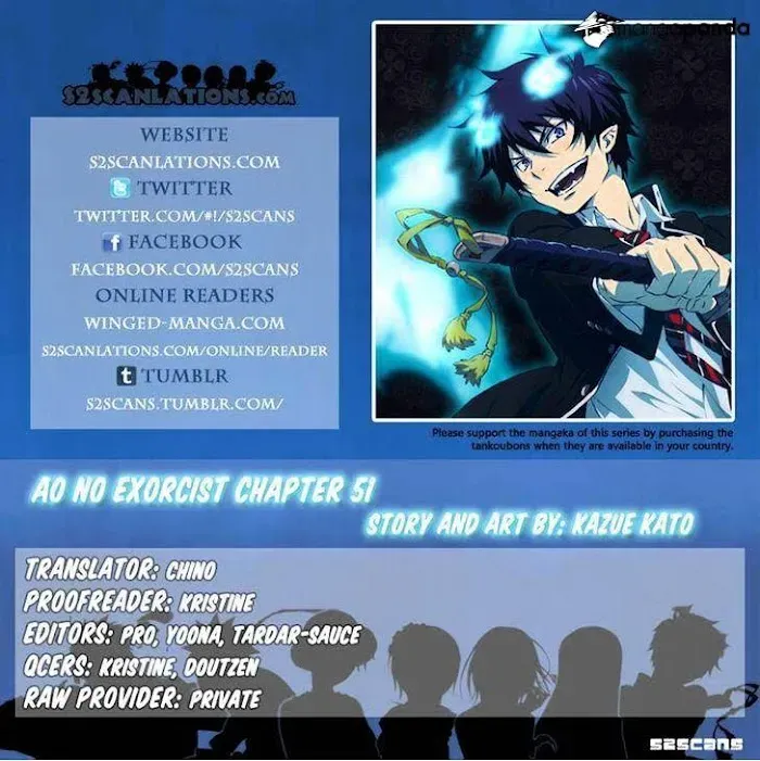 Read Blue Exorcist chapter 51.1 image 34 on Lezhin