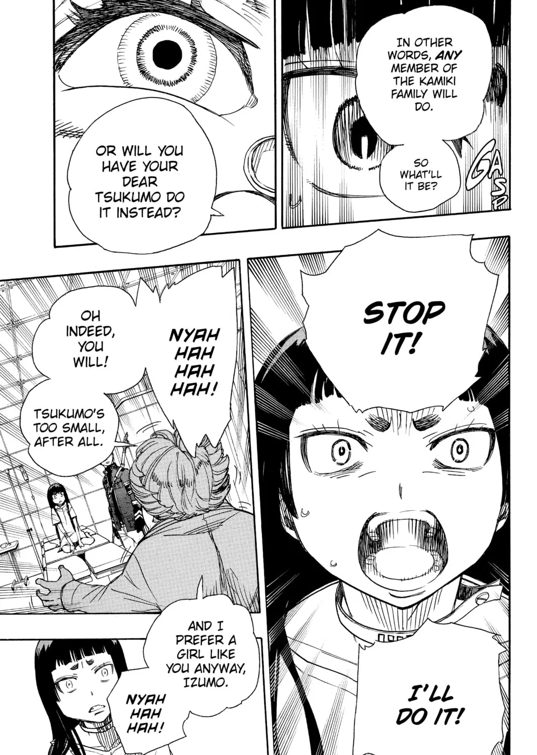 Read Blue Exorcist chapter 51 image 12 on Lezhin
