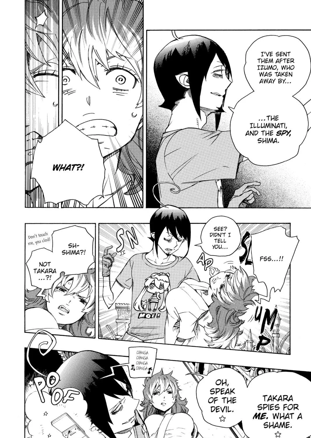 Read Blue Exorcist chapter 51 image 22 on Lezhin