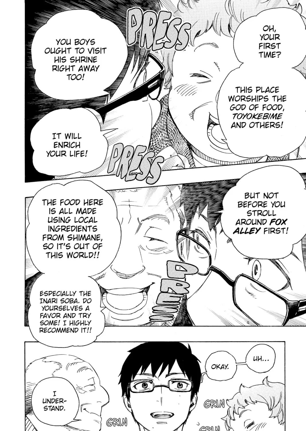 Read Blue Exorcist chapter 51 image 32 on Lezhin
