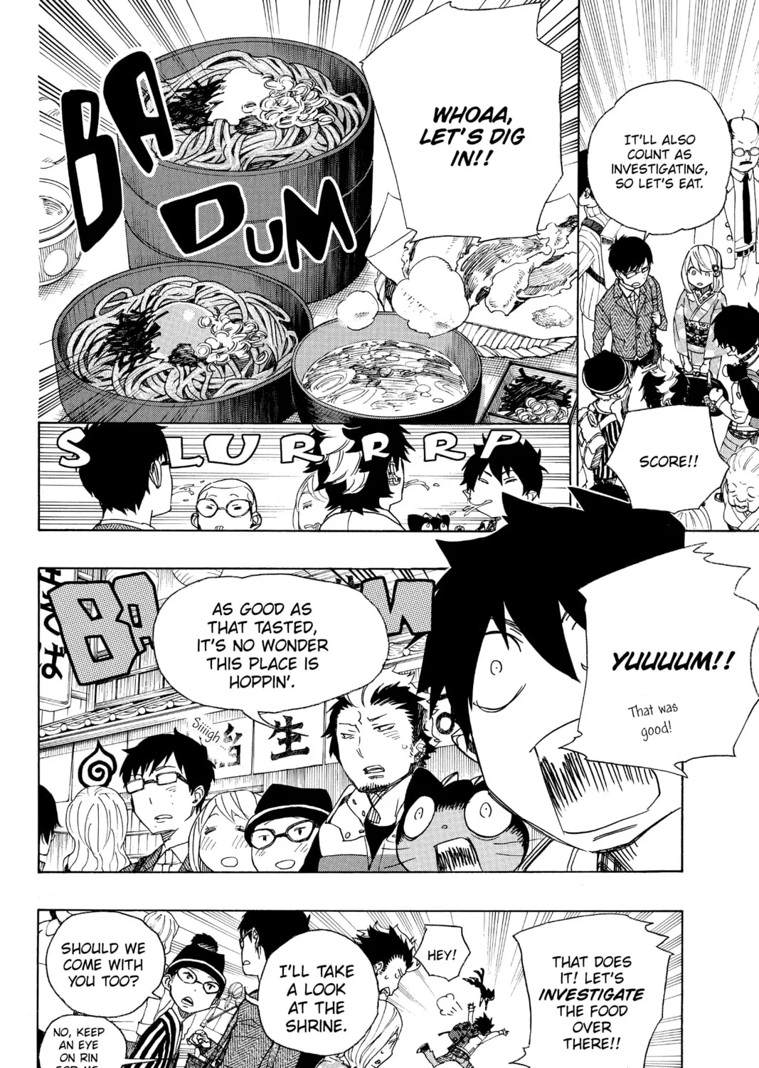 Read Blue Exorcist chapter 51 image 36 on Lezhin