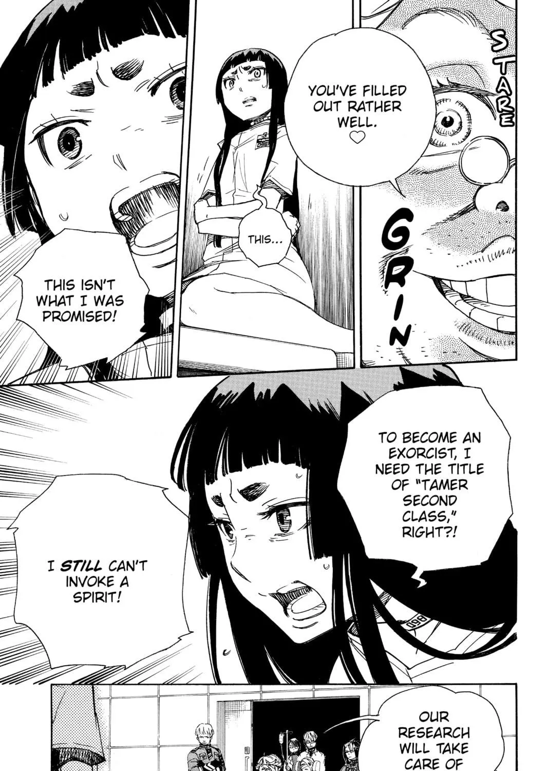 Read Blue Exorcist chapter 51 image 8 on Lezhin