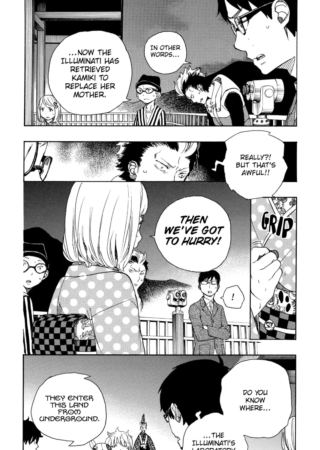Read Blue Exorcist chapter 53 image 14 on Lezhin
