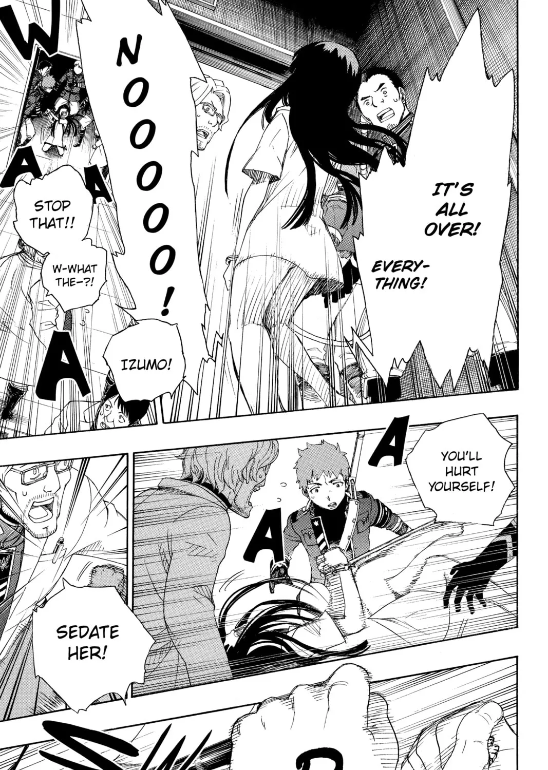 Read Blue Exorcist chapter 54 image 12 on Lezhin