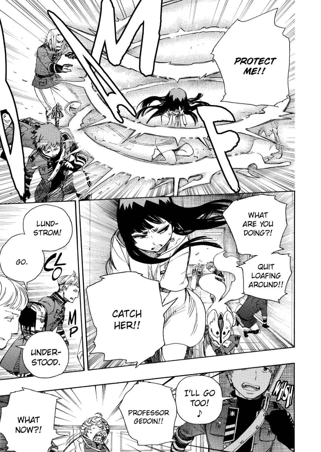 Read Blue Exorcist chapter 54 image 16 on Lezhin