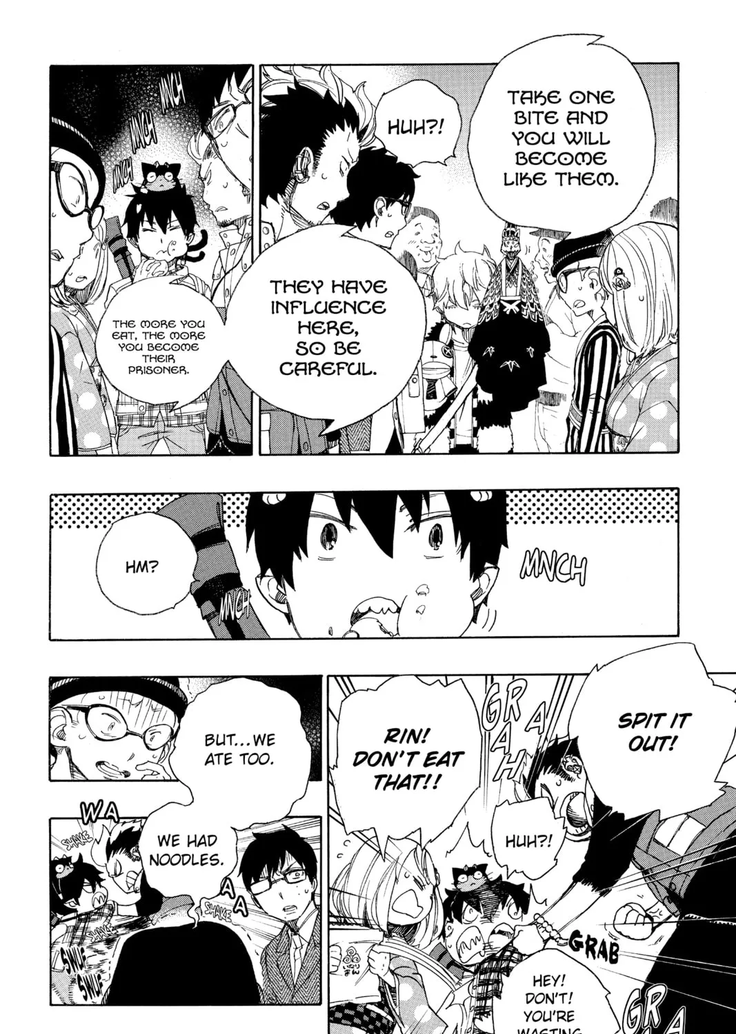 Read Blue Exorcist chapter 54 image 26 on Lezhin