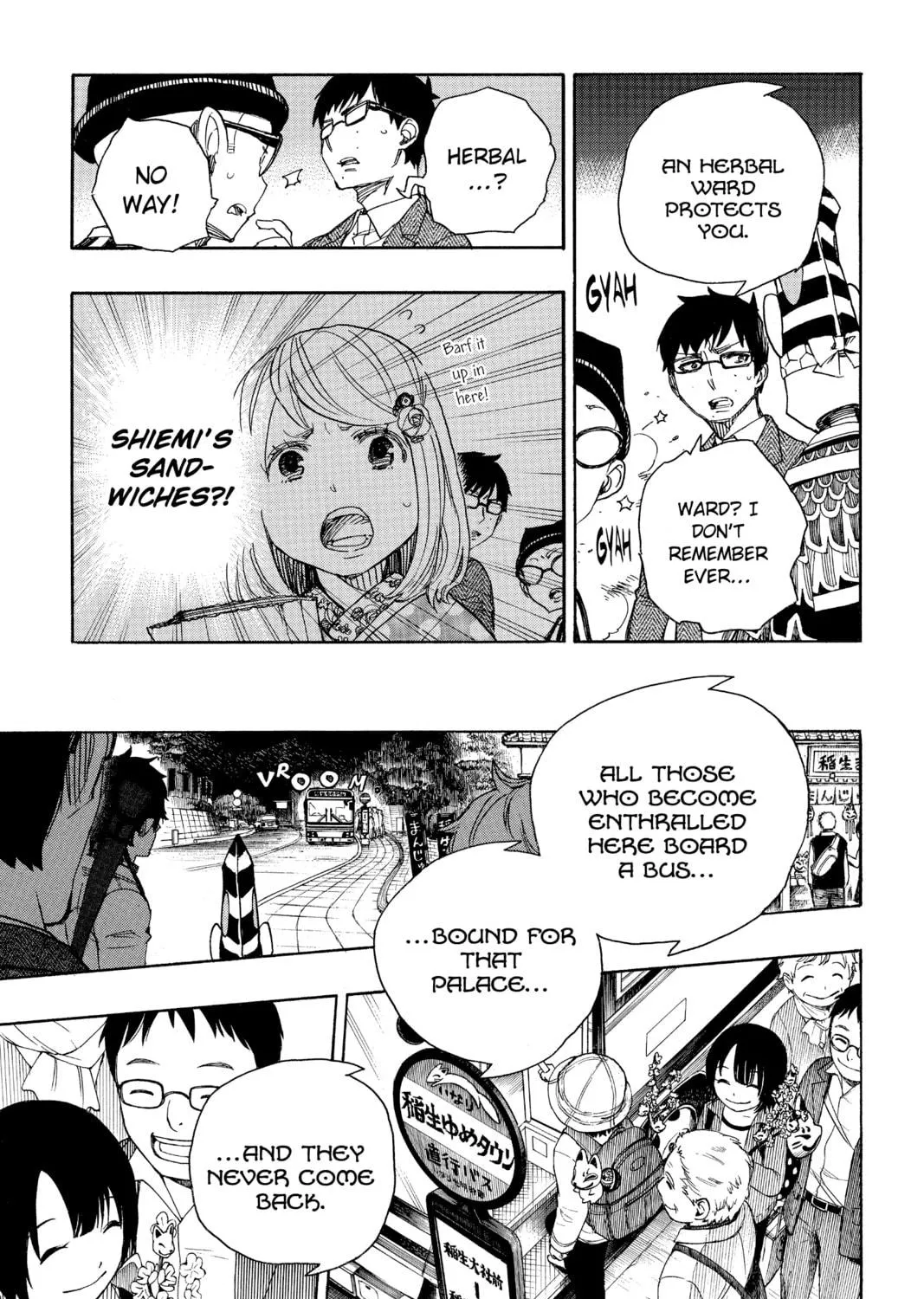 Read Blue Exorcist chapter 54 image 28 on Lezhin