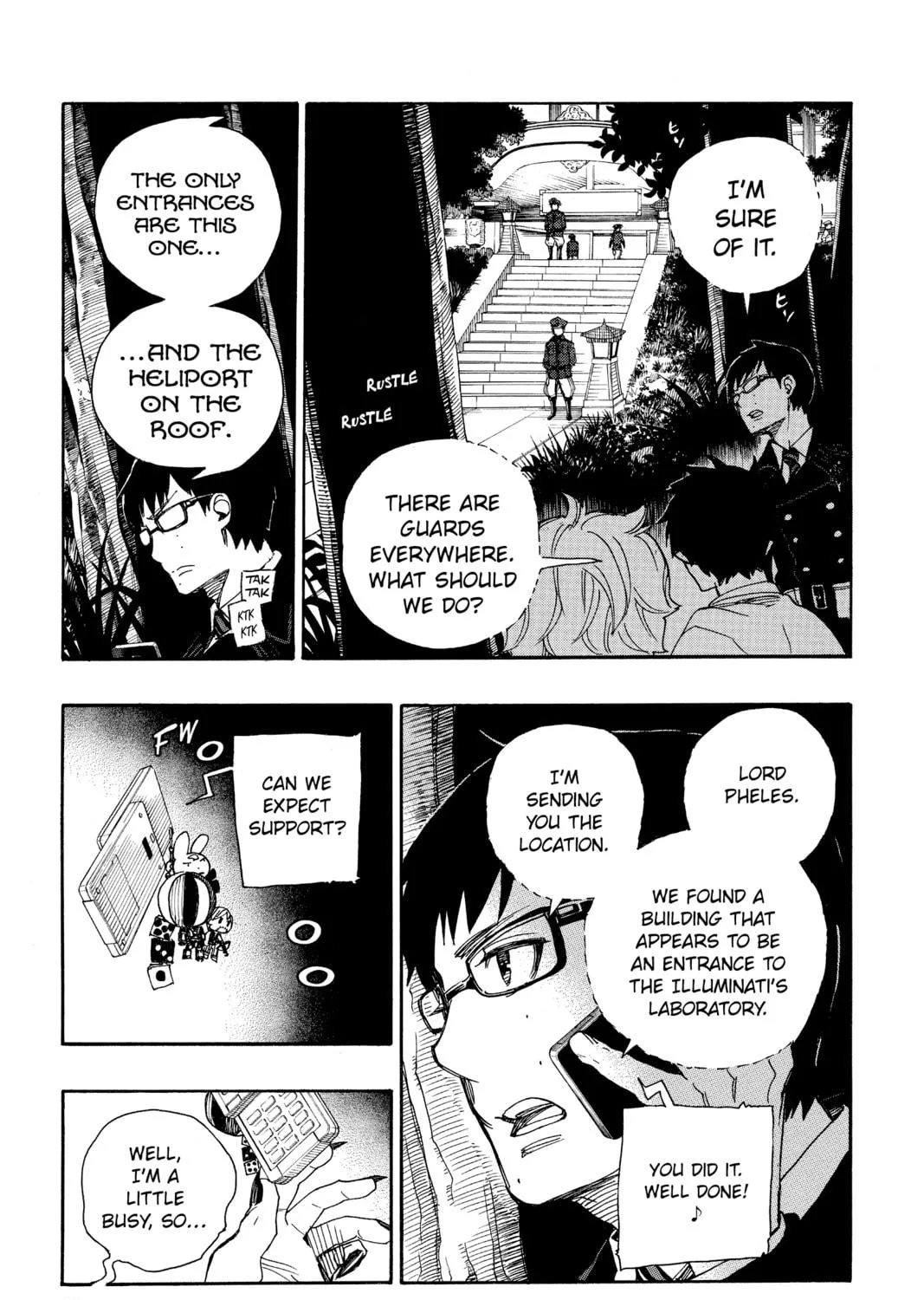 Read Blue Exorcist chapter 54 image 40 on Lezhin