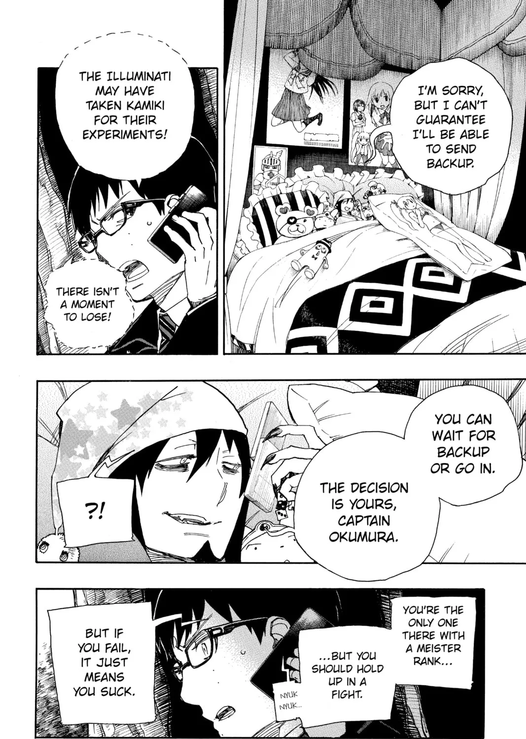 Read Blue Exorcist chapter 54 image 42 on Lezhin