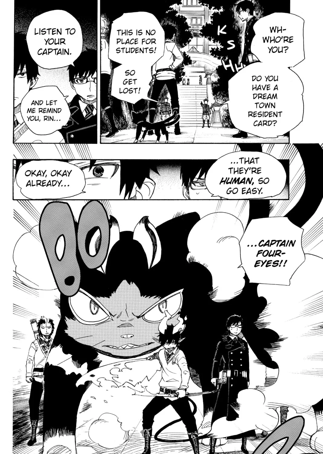 Read Blue Exorcist chapter 54 image 50 on Lezhin