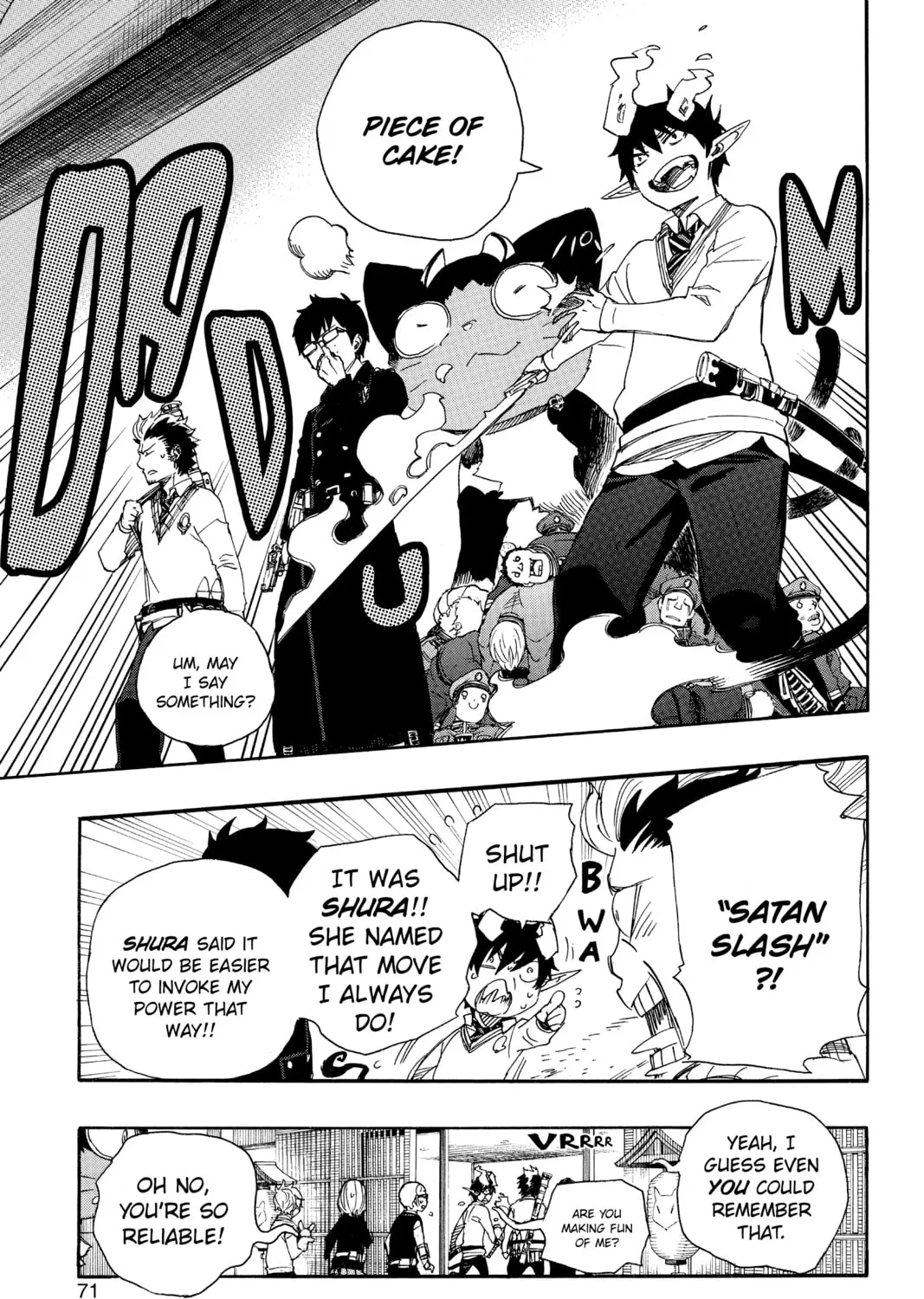 Read Blue Exorcist chapter 54 image 56 on Lezhin