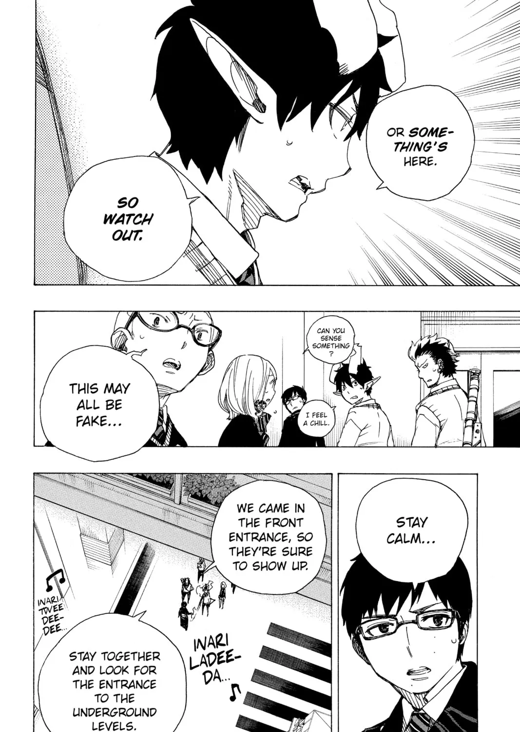 Read Blue Exorcist chapter 54 image 60 on Lezhin