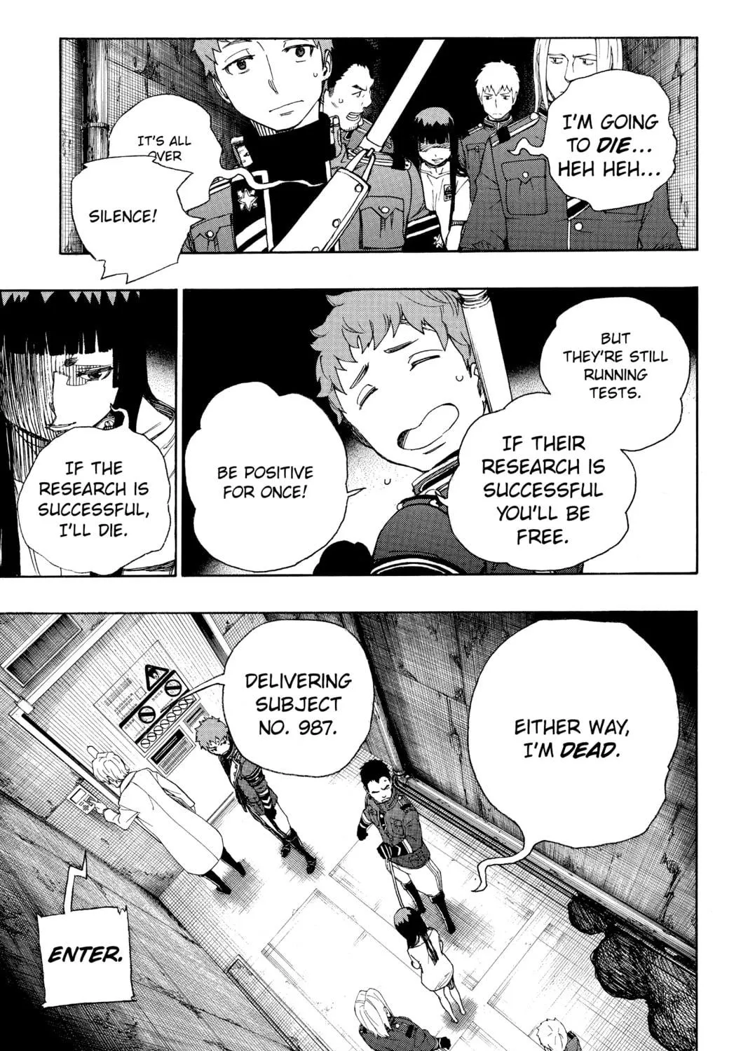Read Blue Exorcist chapter 54 image 8 on Lezhin