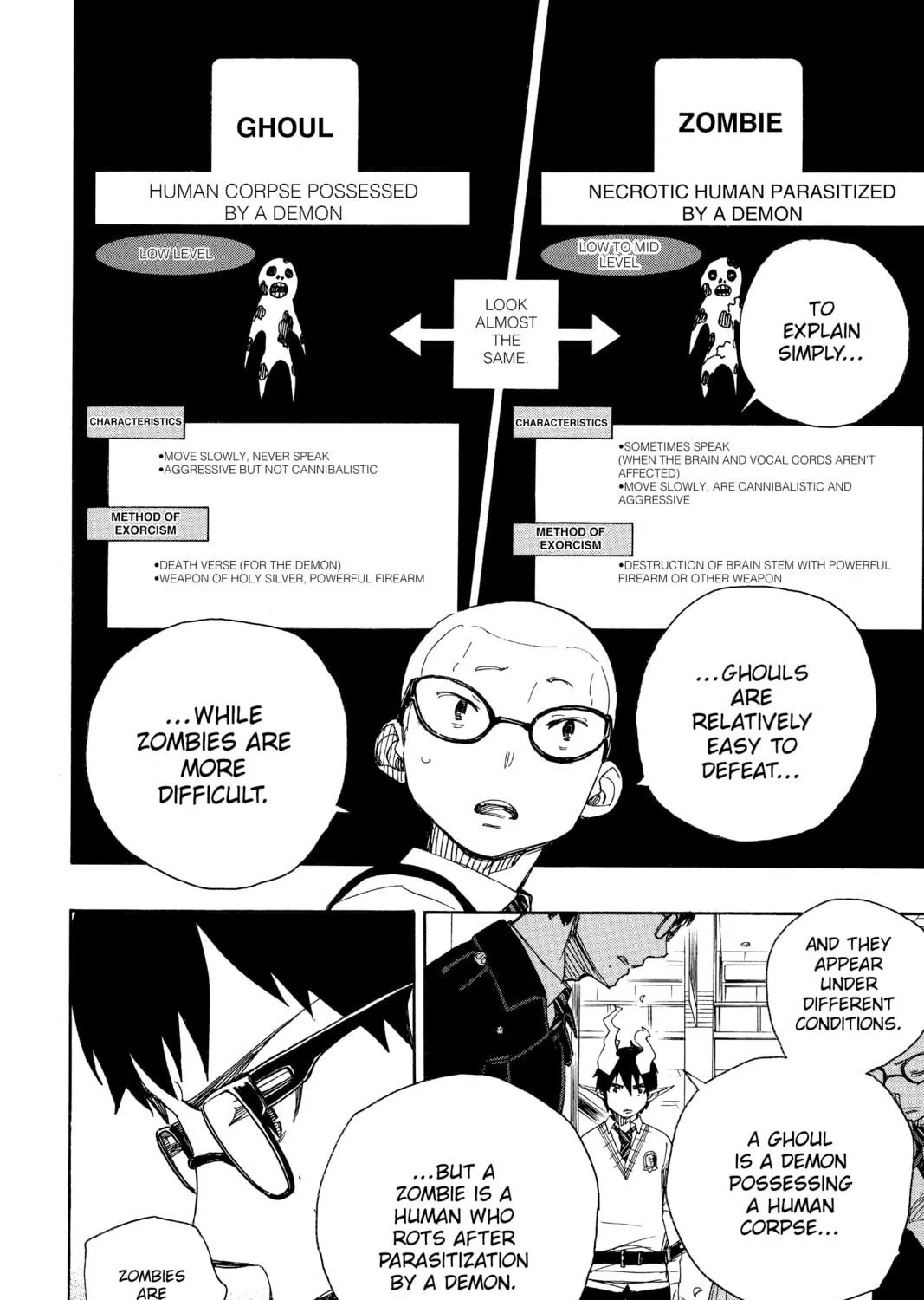 Read Blue Exorcist chapter 55 image 10 on Lezhin