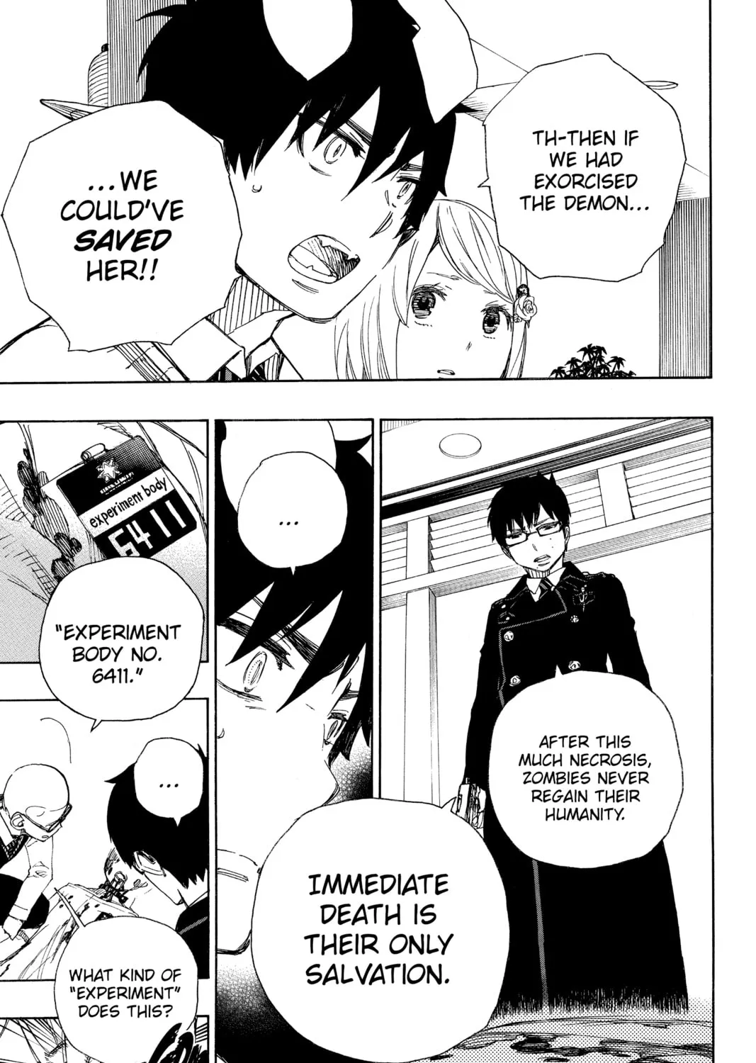 Read Blue Exorcist chapter 55 image 12 on Lezhin