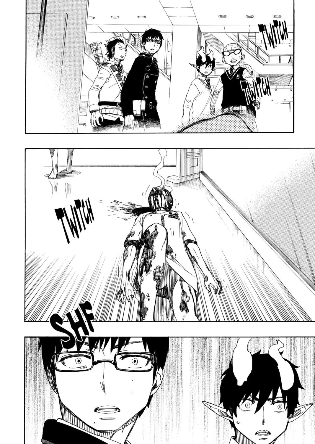 Read Blue Exorcist chapter 55 image 18 on Lezhin