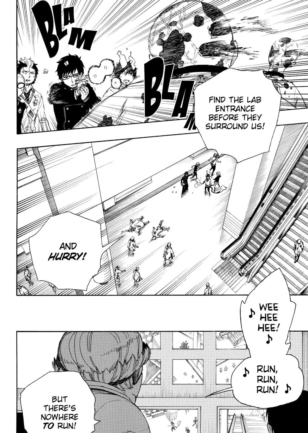 Read Blue Exorcist chapter 55 image 22 on Lezhin