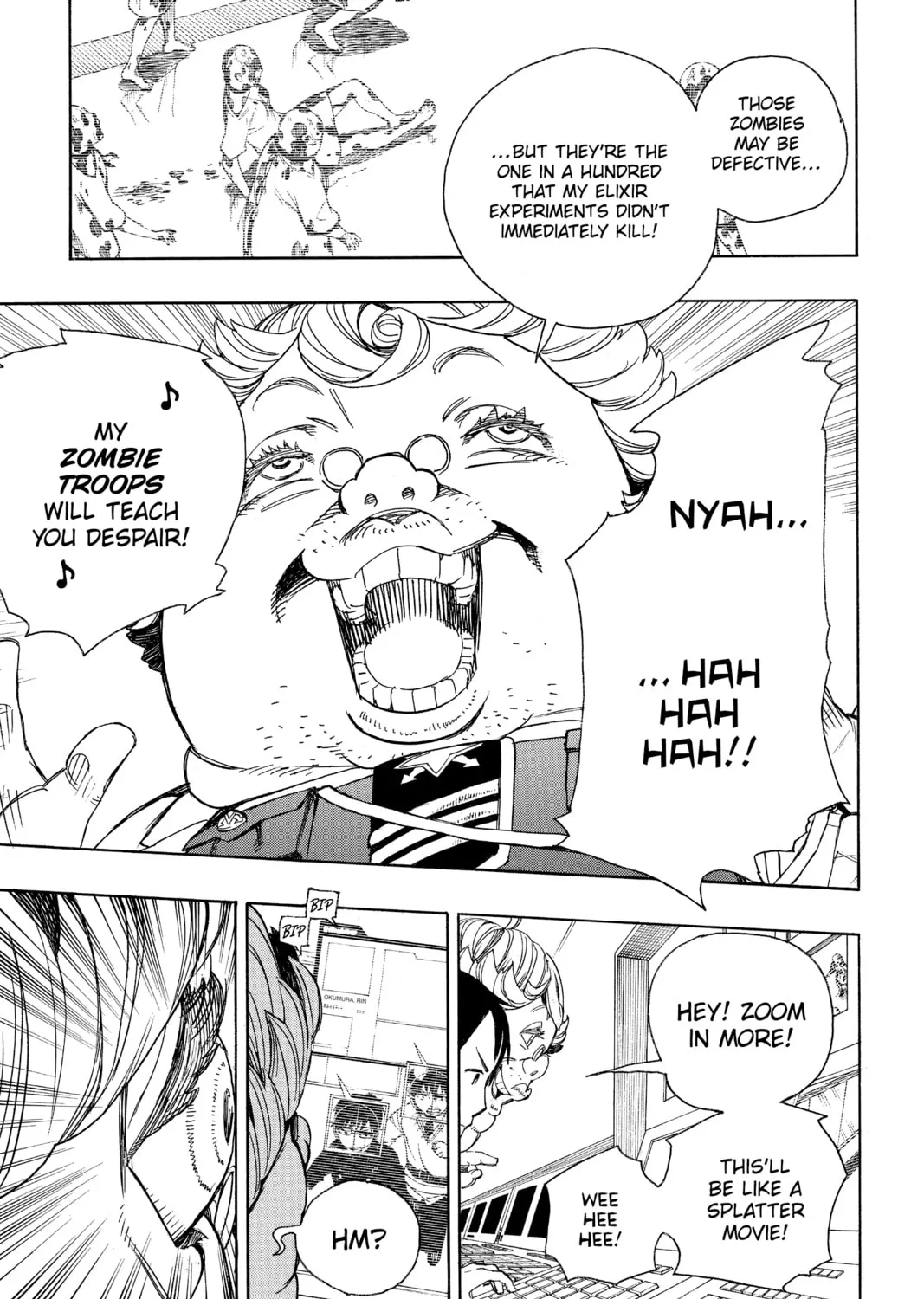 Read Blue Exorcist chapter 55 image 24 on Lezhin