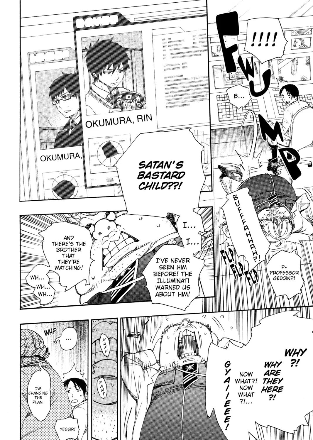 Read Blue Exorcist chapter 55 image 26 on Lezhin