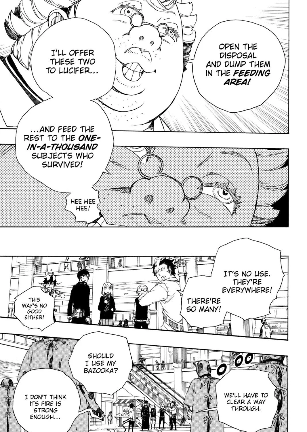 Read Blue Exorcist chapter 55 image 28 on Lezhin
