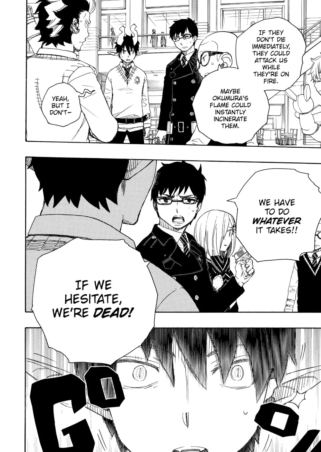 Read Blue Exorcist chapter 55 image 30 on Lezhin