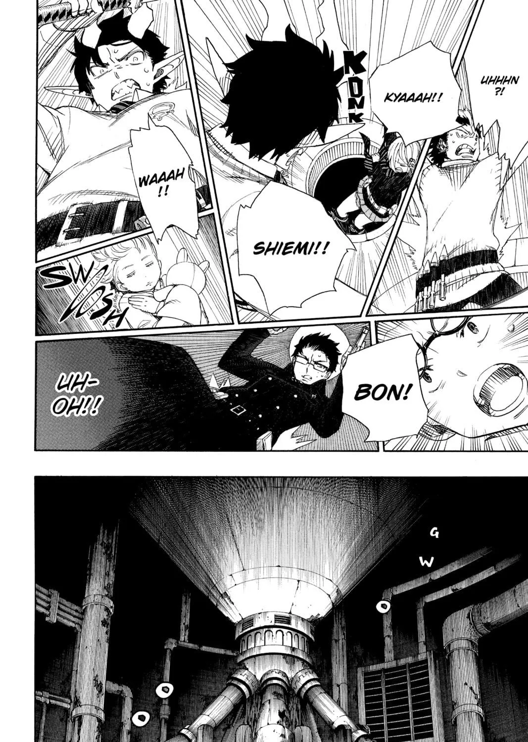 Read Blue Exorcist chapter 55 image 34 on Lezhin