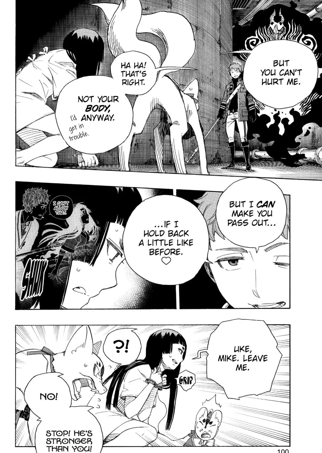 Read Blue Exorcist chapter 55 image 38 on Lezhin