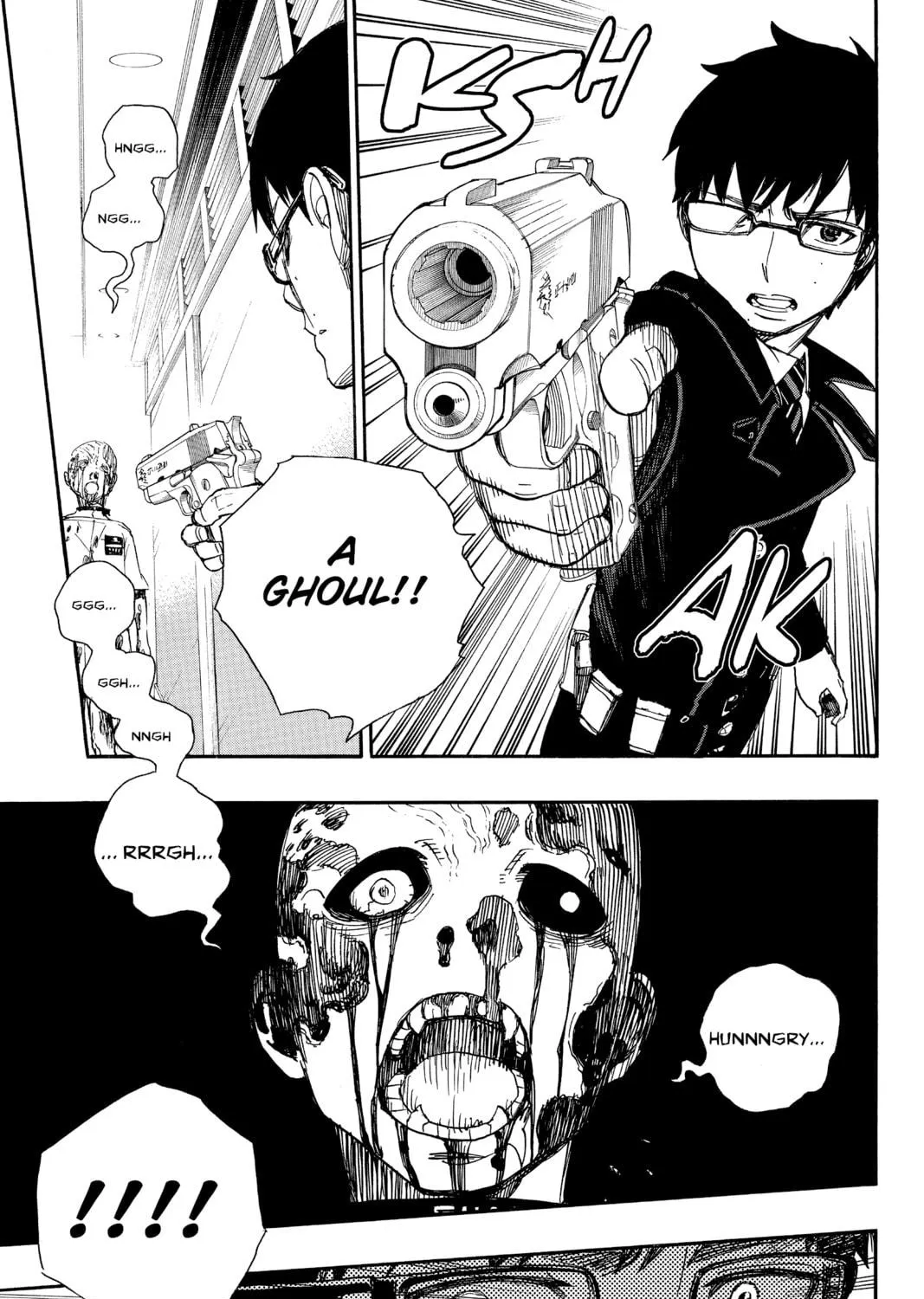 Read Blue Exorcist chapter 55 image 4 on Lezhin