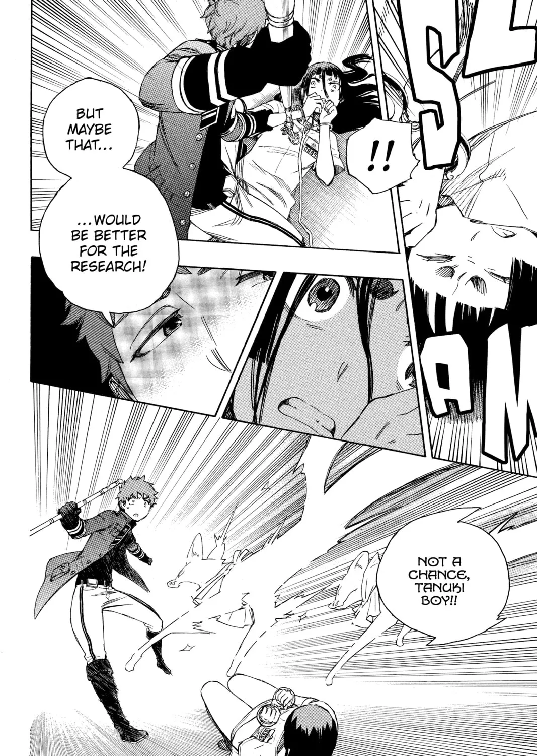 Read Blue Exorcist chapter 55 image 42 on Lezhin