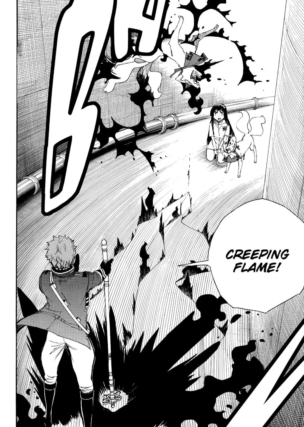 Read Blue Exorcist chapter 55 image 46 on Lezhin