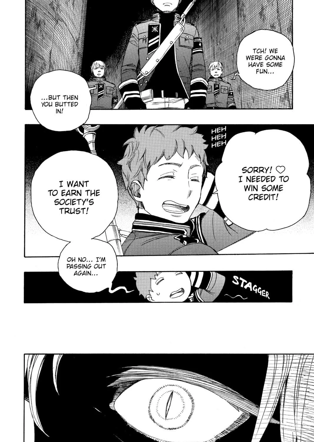 Read Blue Exorcist chapter 55 image 58 on Lezhin