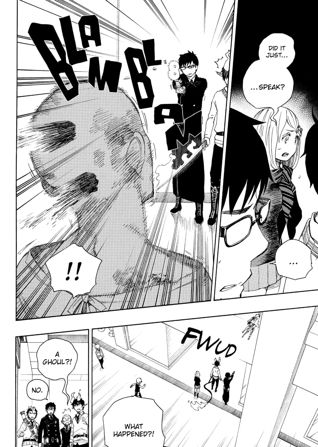 Read Blue Exorcist chapter 55 image 6 on Lezhin