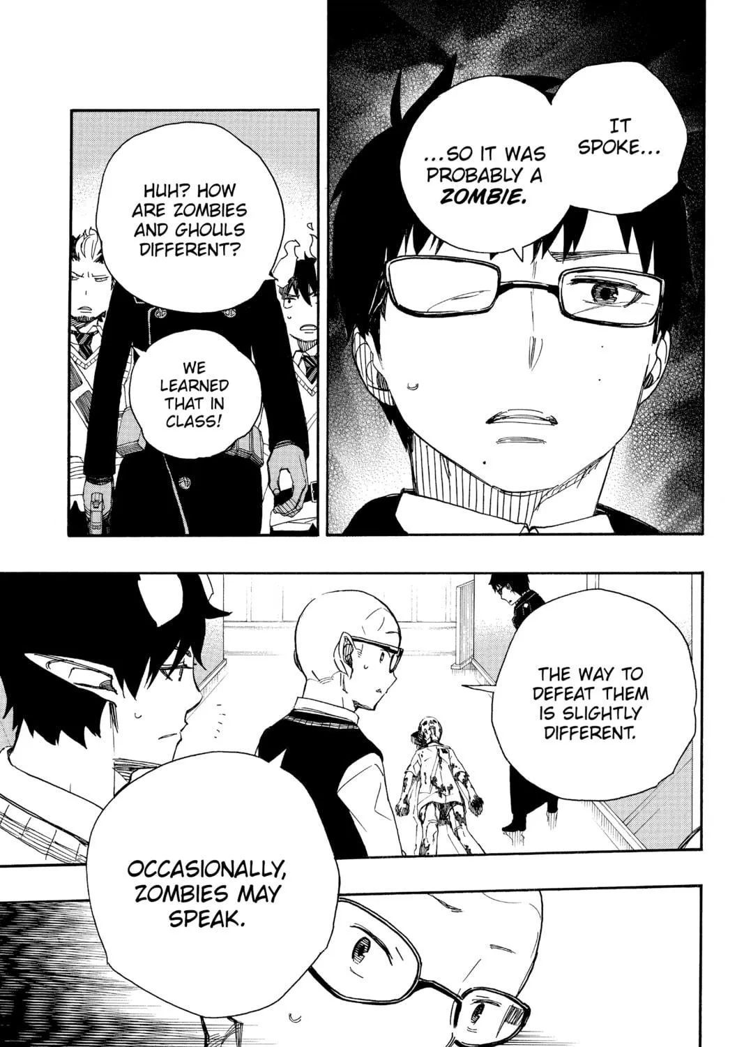Read Blue Exorcist chapter 55 image 8 on Lezhin