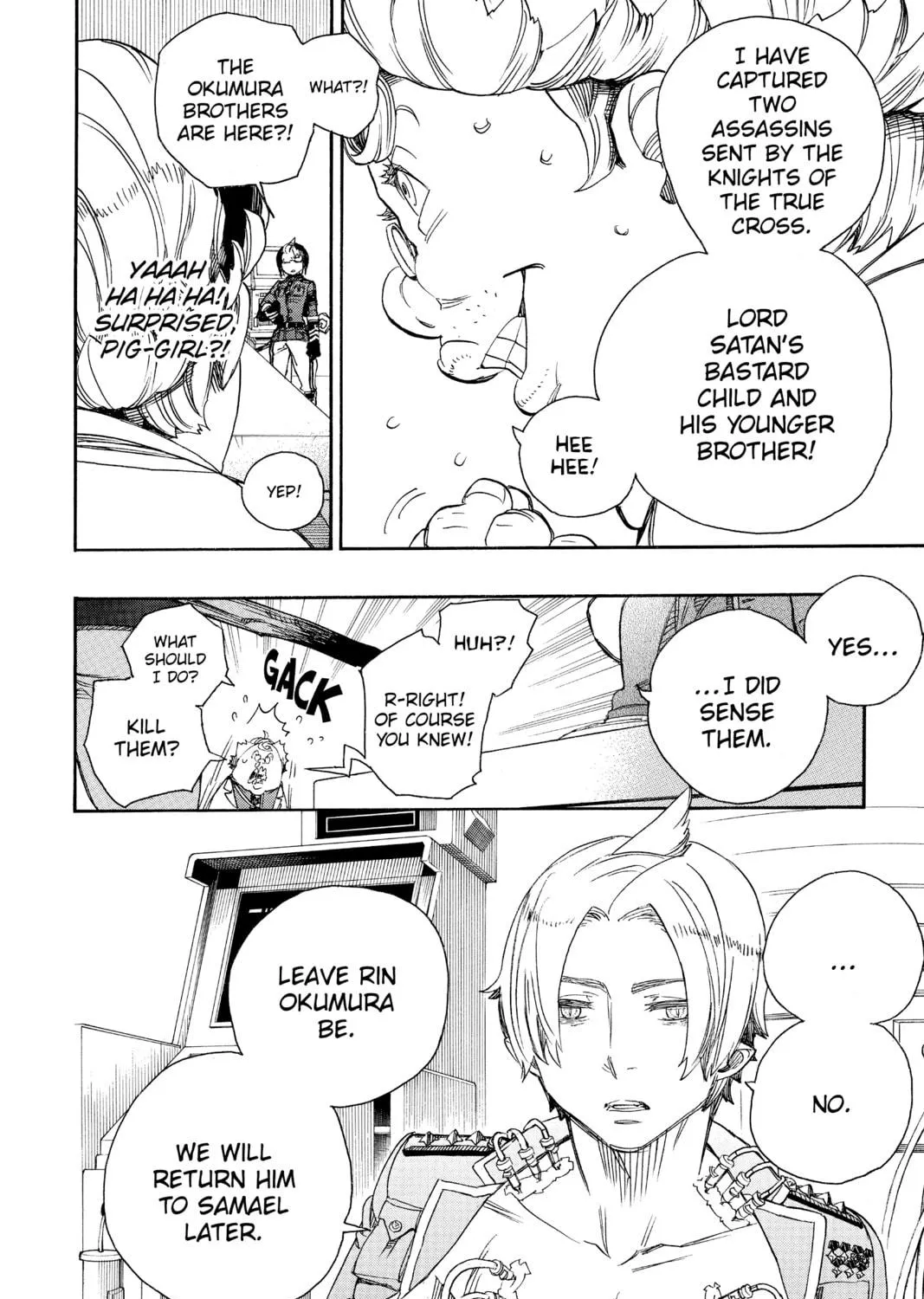 Read Blue Exorcist chapter 56 image 22 on Lezhin