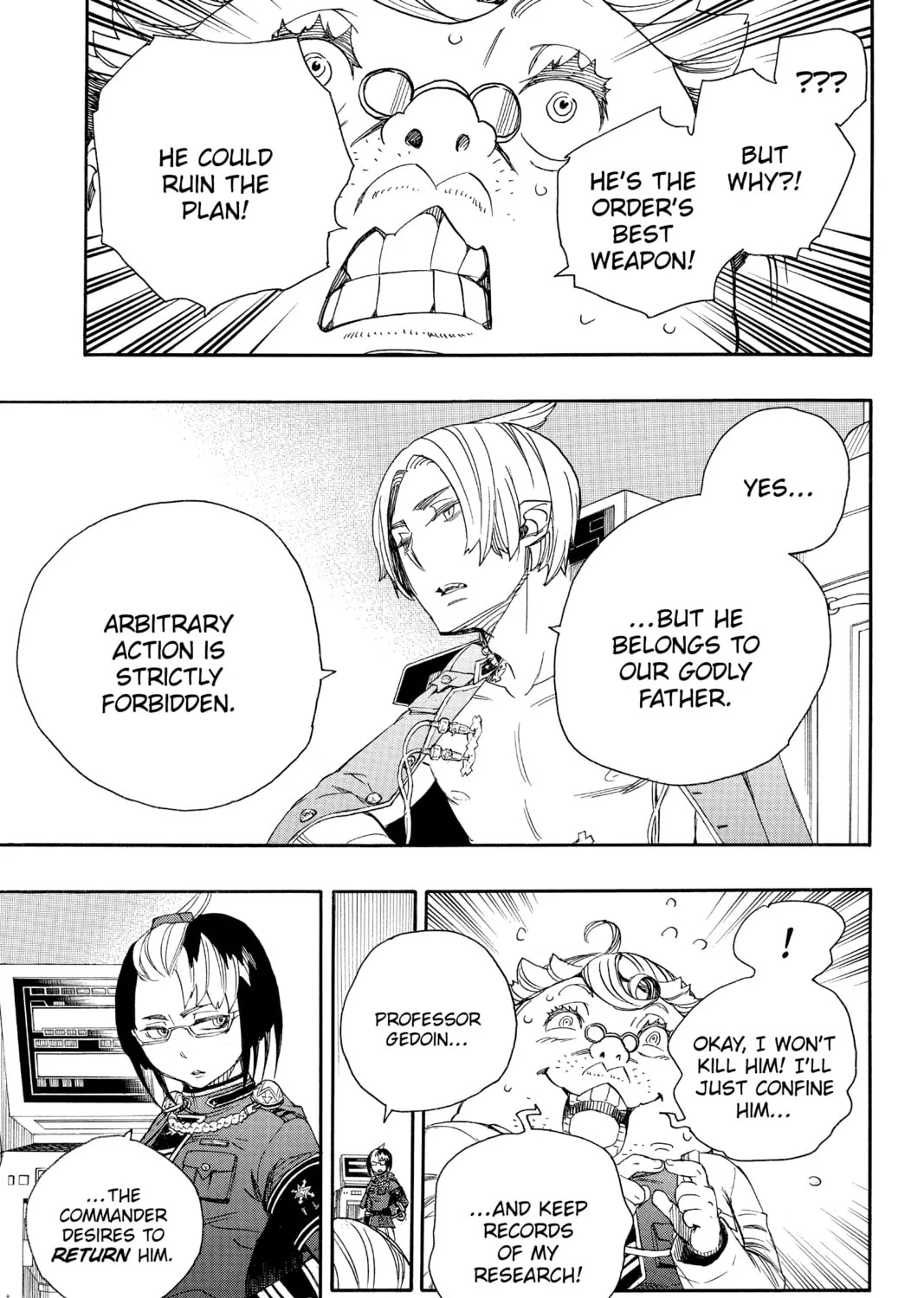 Read Blue Exorcist chapter 56 image 24 on Lezhin