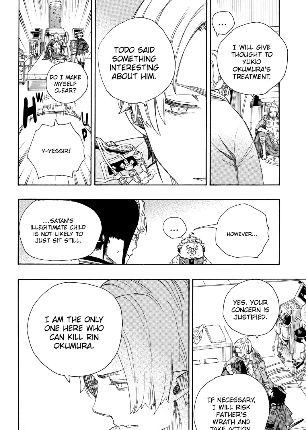 Read Blue Exorcist chapter 56 image 26 on Lezhin