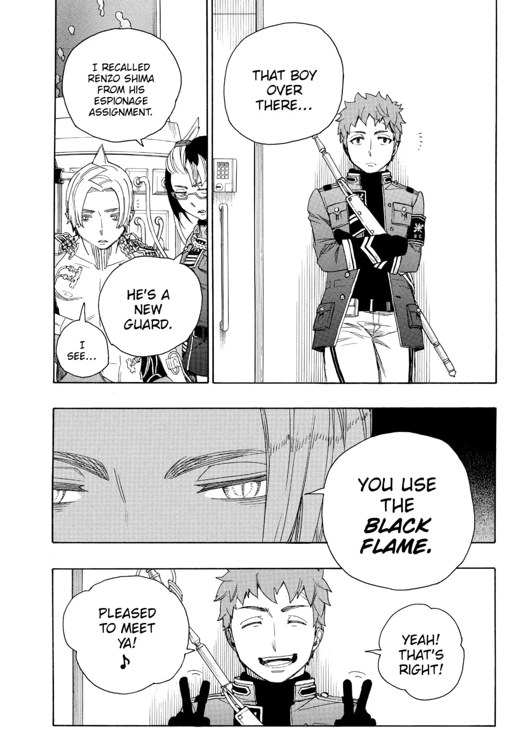 Read Blue Exorcist chapter 56 image 30 on Lezhin