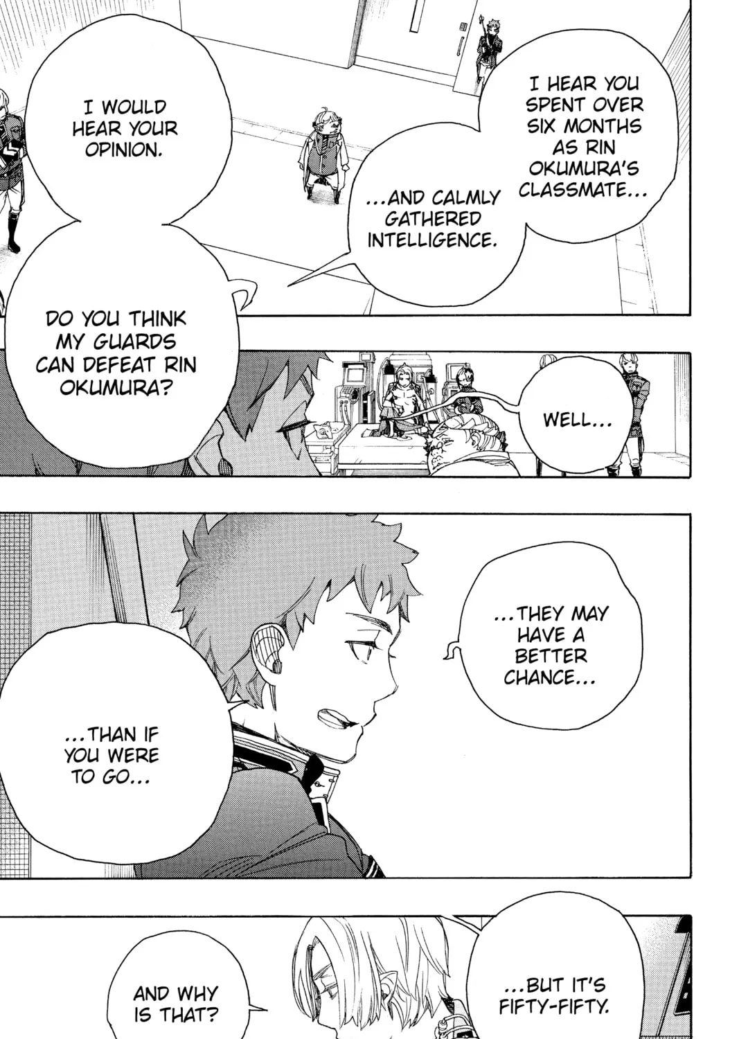 Read Blue Exorcist chapter 56 image 32 on Lezhin