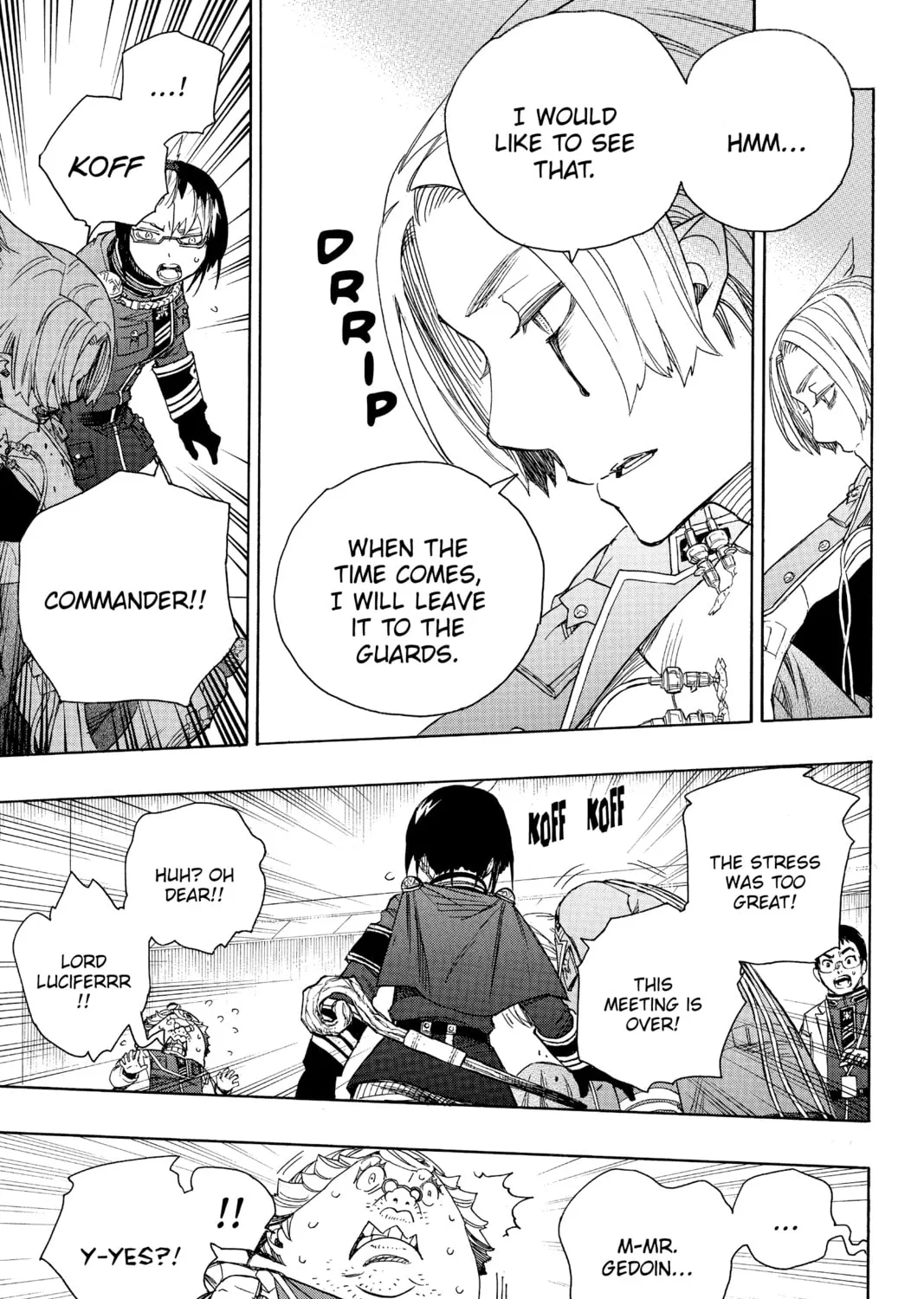 Read Blue Exorcist chapter 56 image 36 on Lezhin